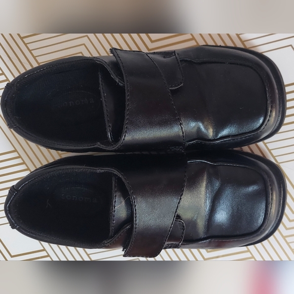 Sonoma Boys Size 10 Black Dress Shoes - Picture 3 of 6